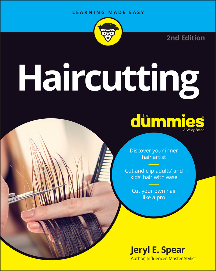 Haircutting For Dummies book cover