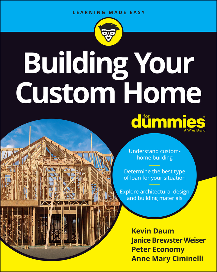 Building Your Custom Home For Dummies book cover