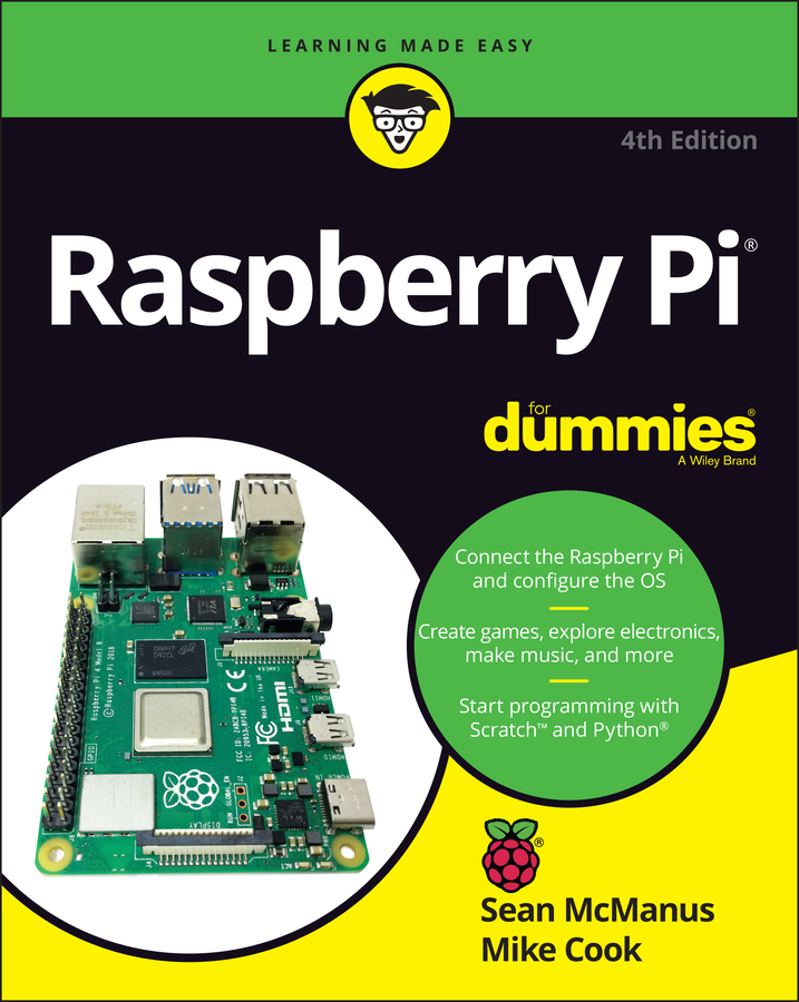 Raspberry Pi For Dummies book cover