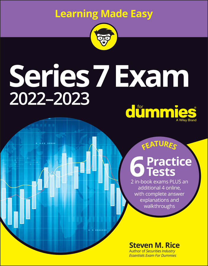 Series 7 Exam 2022-2023 For Dummies with Online Practice Tests book cover