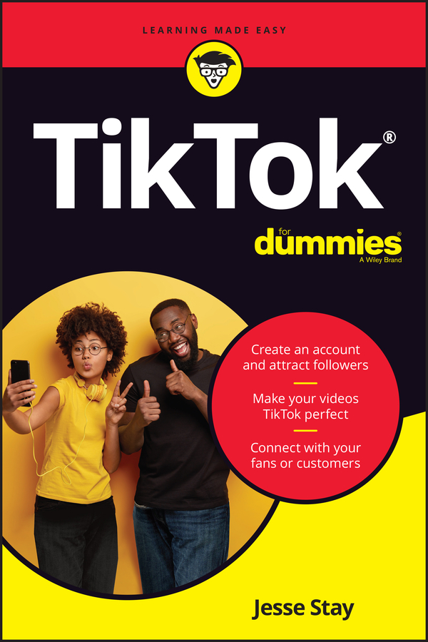 TikTok For Dummies book cover