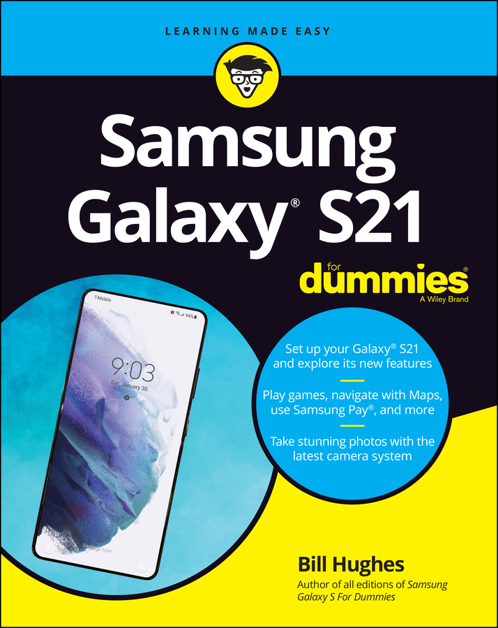 Samsung Galaxy S21 For Dummies book cover