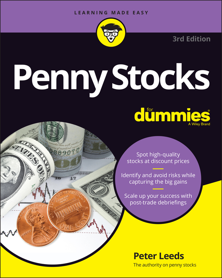 Penny Stocks For Dummies book cover