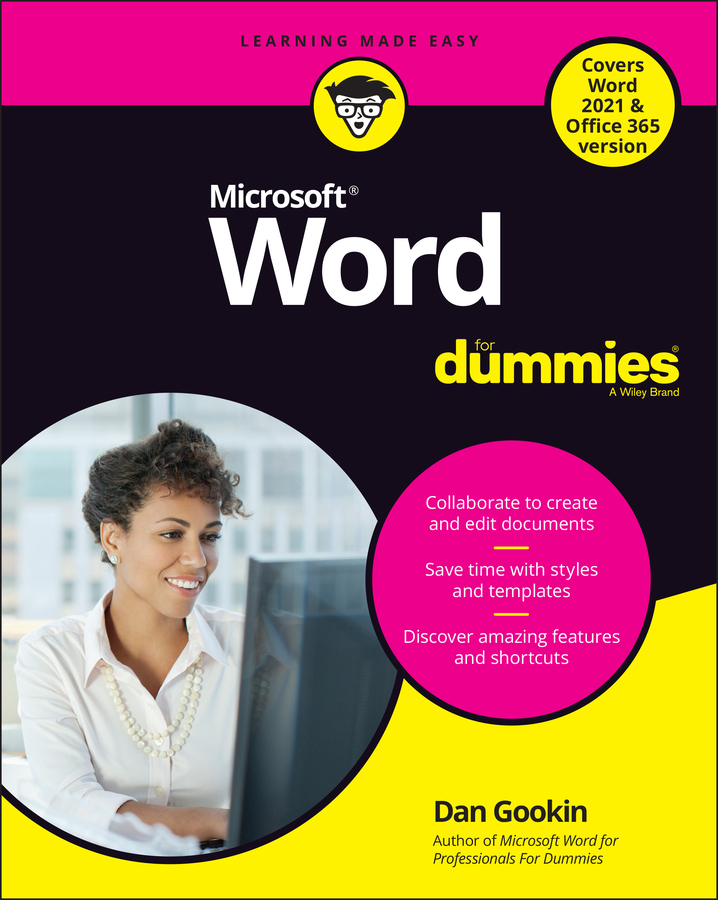 Word For Dummies book cover