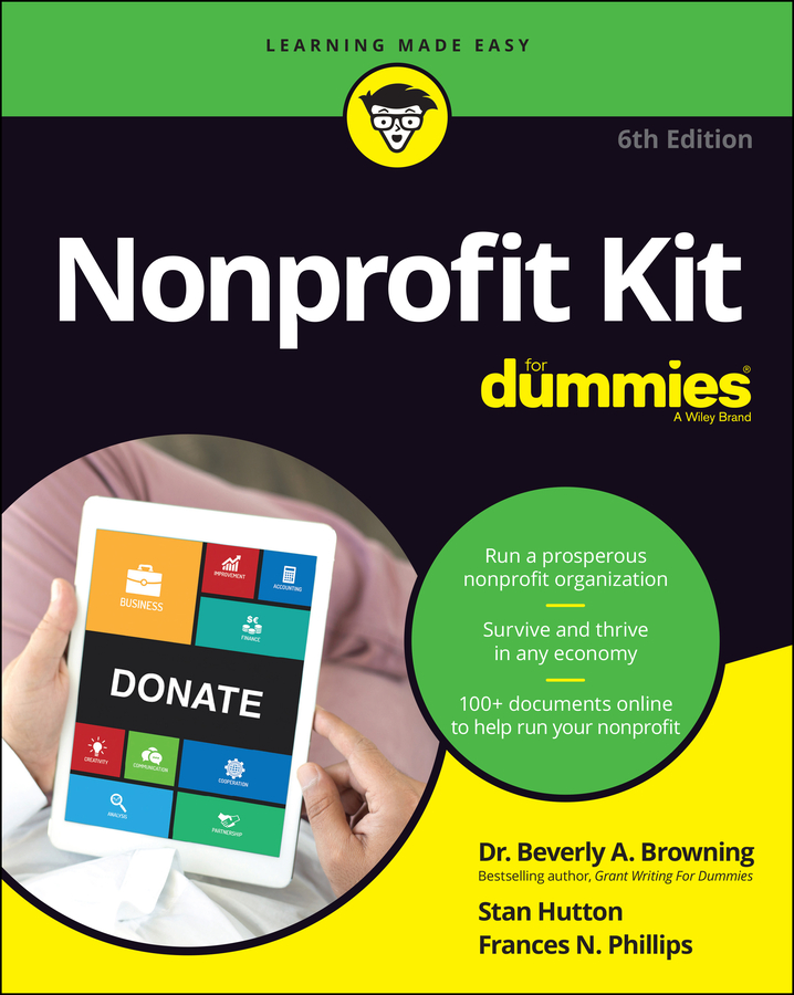 Nonprofit Kit For Dummies book cover