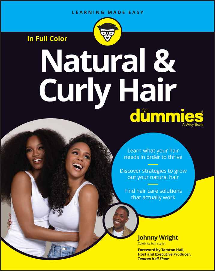 Natural & Curly Hair For Dummies book cover