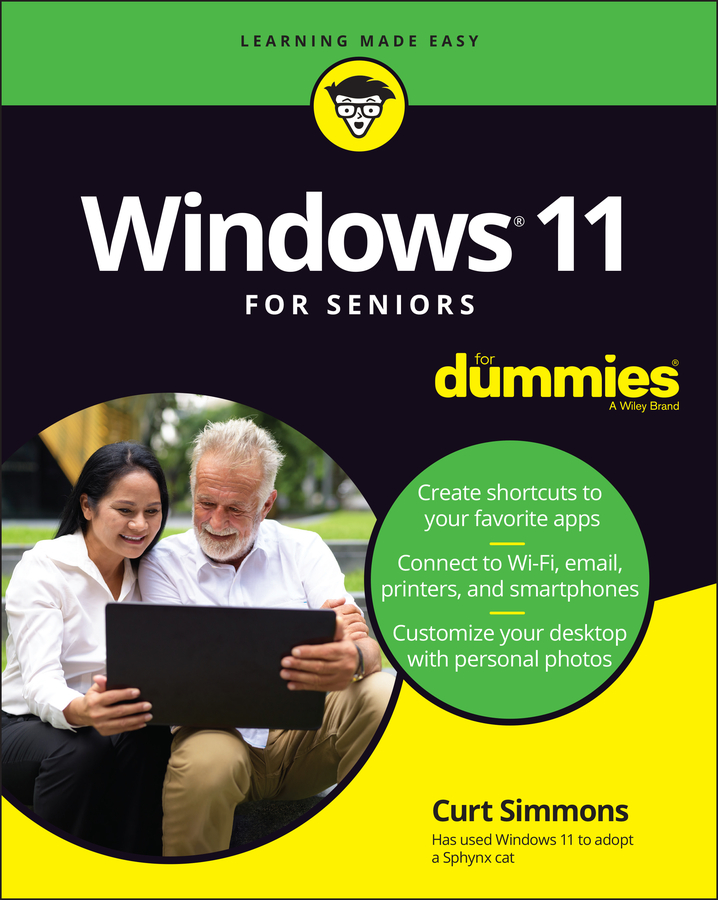 Windows 11 For Seniors For Dummies book cover