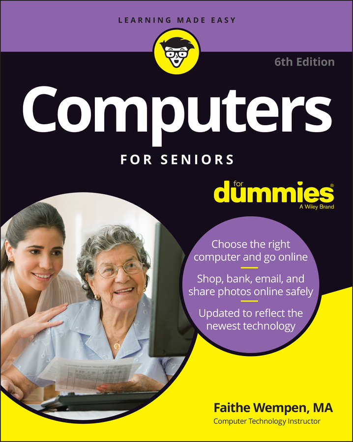Computers For Seniors For Dummies book cover