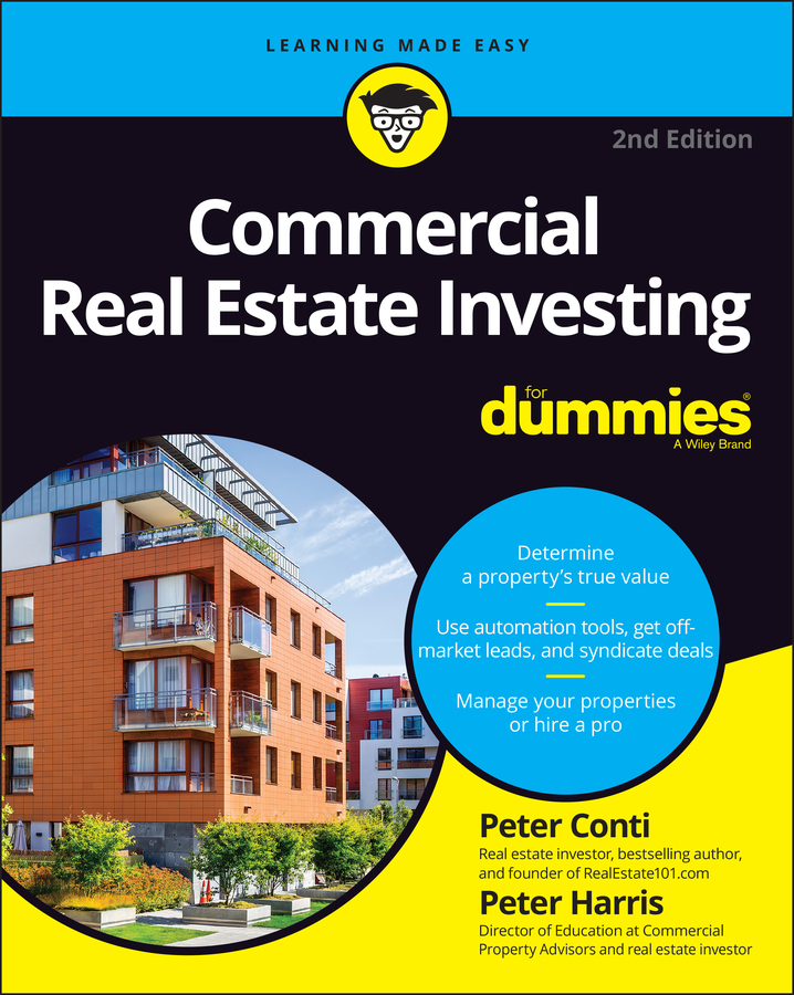 Commercial Real Estate Investing For Dummies book cover