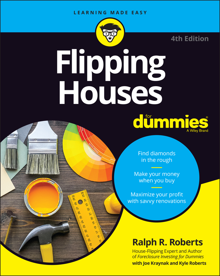Flipping Houses For Dummies book cover