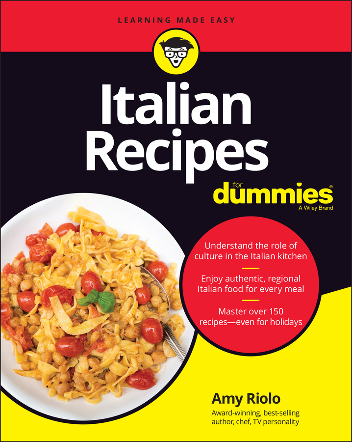 Italian Recipes For Dummies book cover