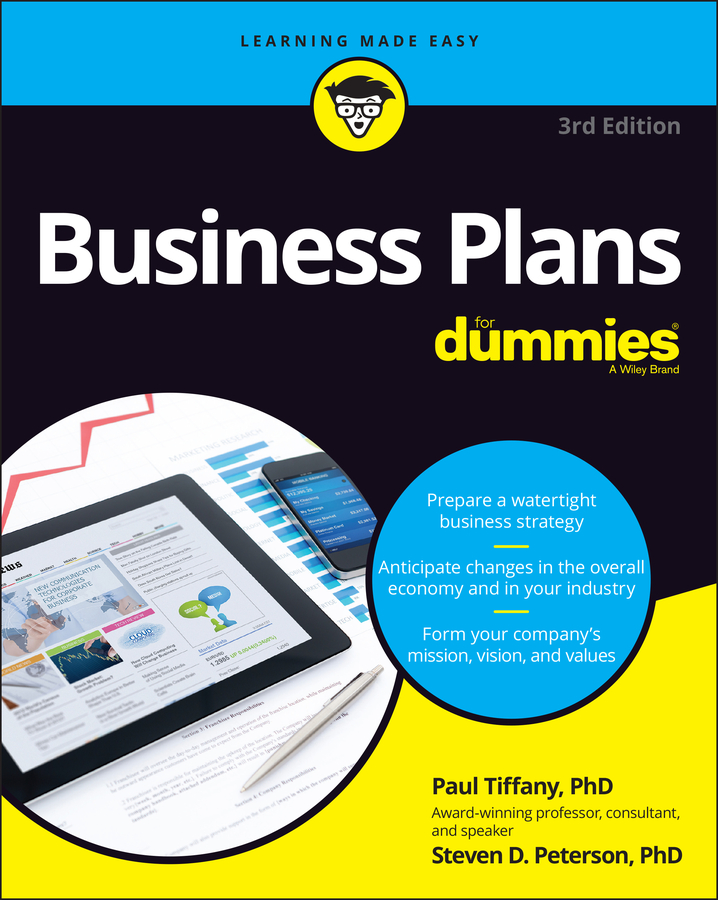 Business Plans For Dummies, 3rd Edition book cover