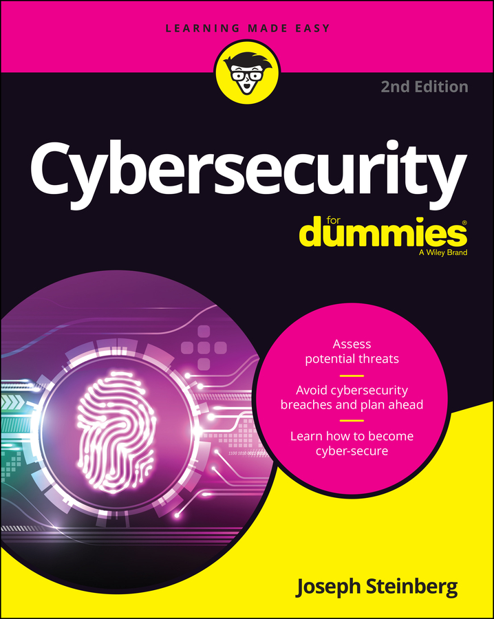 Cybersecurity For Dummies book cover