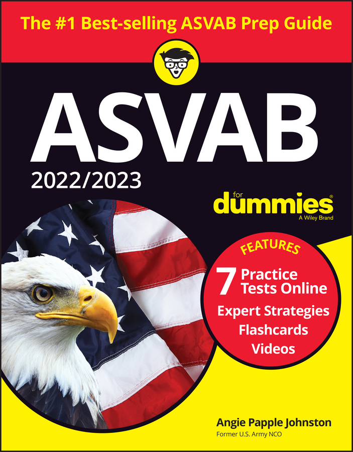 2022 / 2023 ASVAB For Dummies book cover