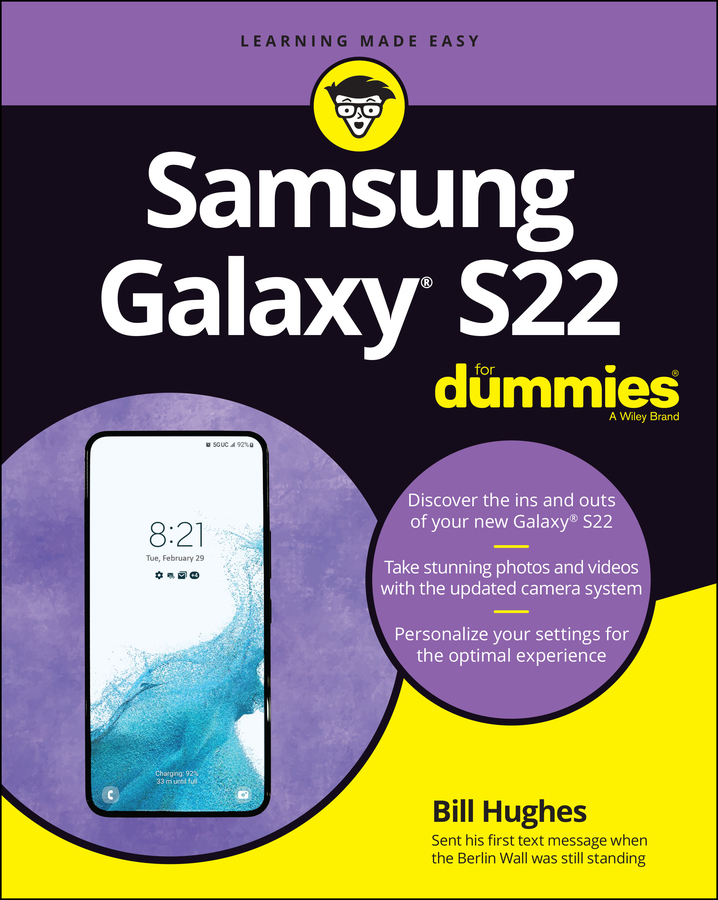 Samsung Galaxy S22 For Dummies book cover