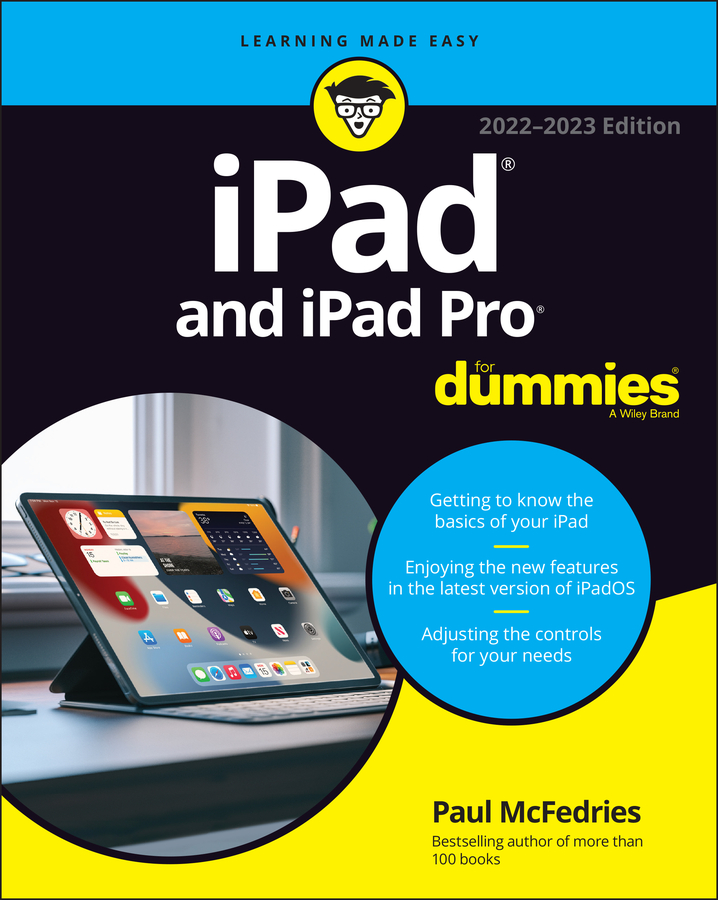 iPad and iPad Pro For Dummies book cover