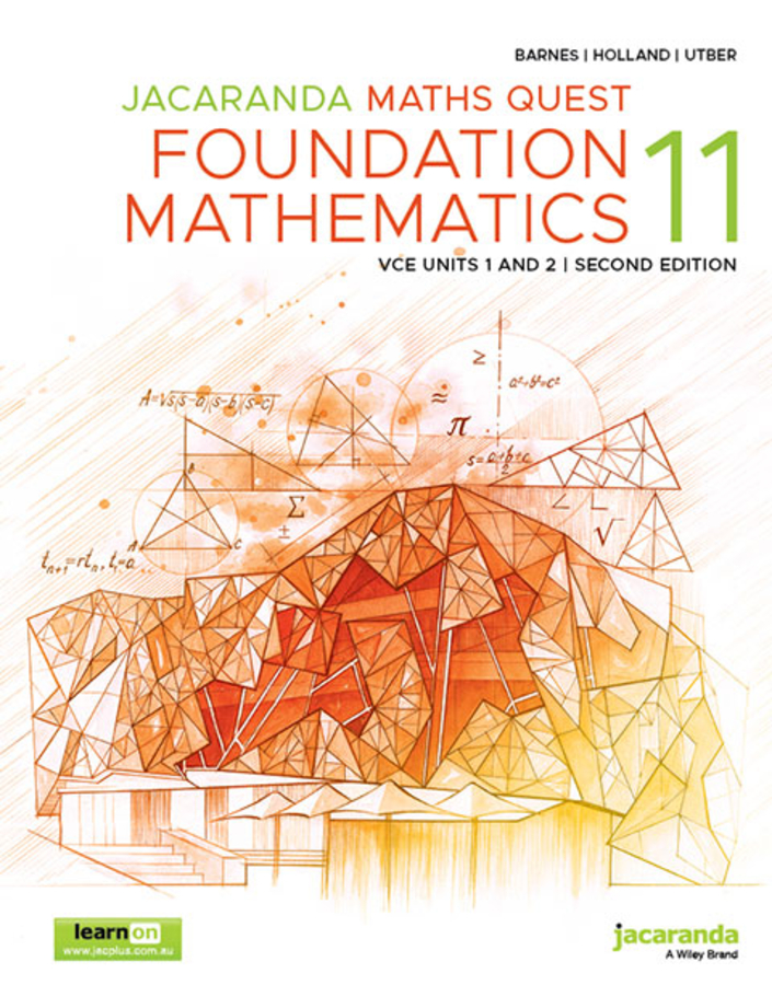 Picture of Jacaranda Maths Quest 11 Foundation Mathematics VCE Units 1 and 2, 2e learnON and Print
