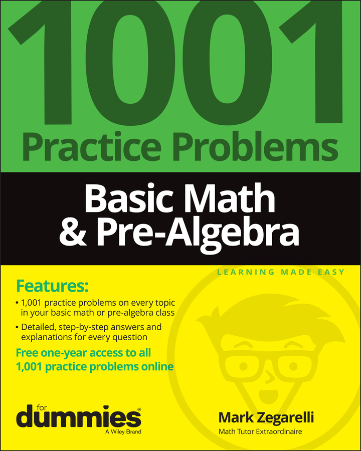 Basic Math & Pre-Algebra book cover