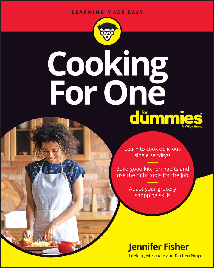 Cooking For One For Dummies book cover