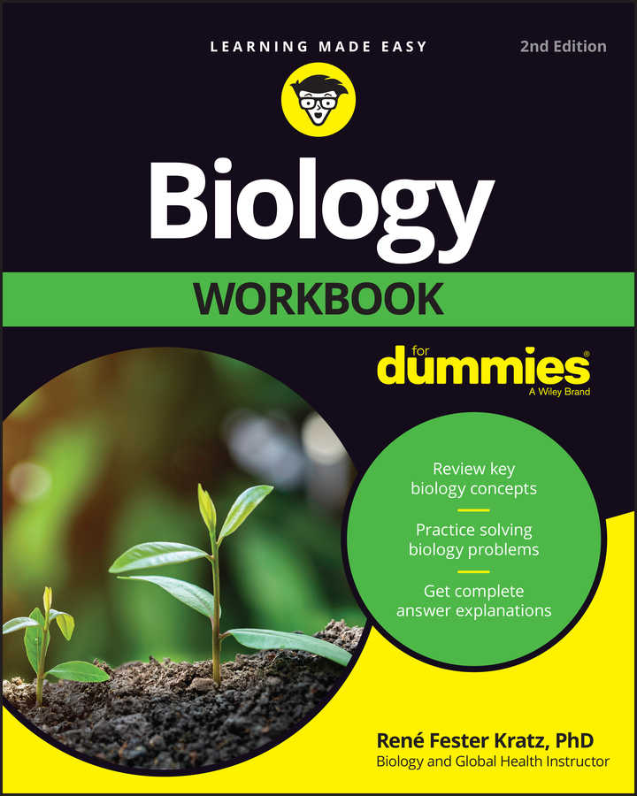 Biology Workbook For Dummies book cover