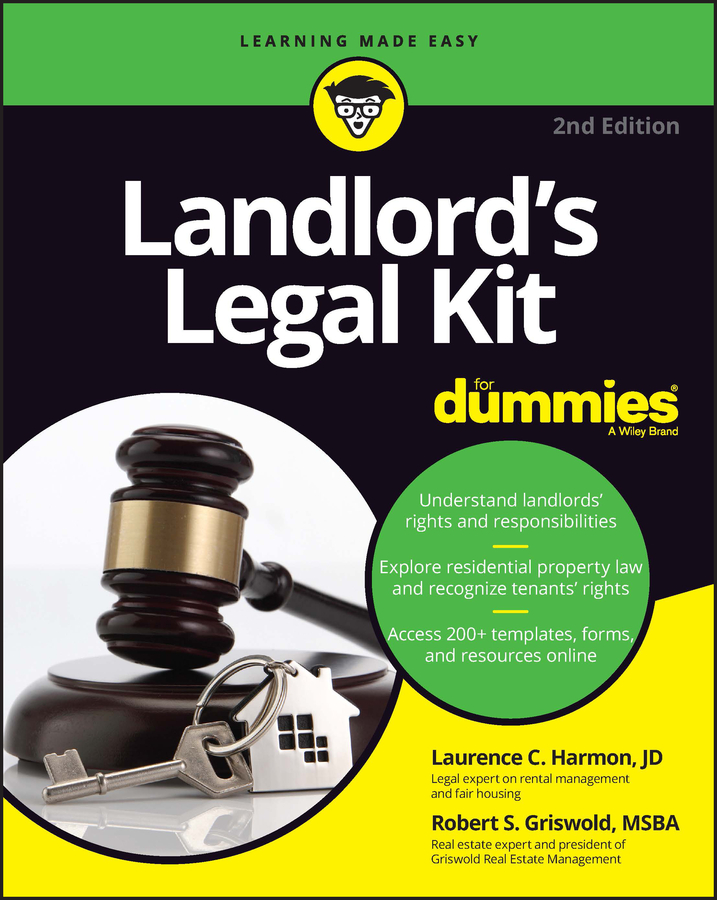 Landlord's Legal Kit For Dummies book cover