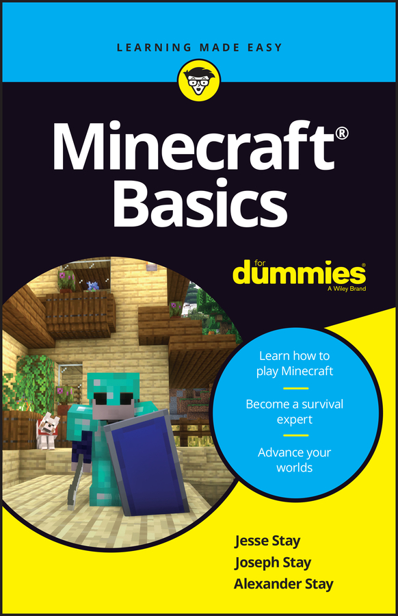 Minecraft Basics For Dummies book cover