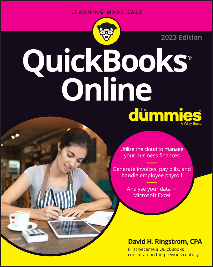 QuickBooks Online For Dummies book cover
