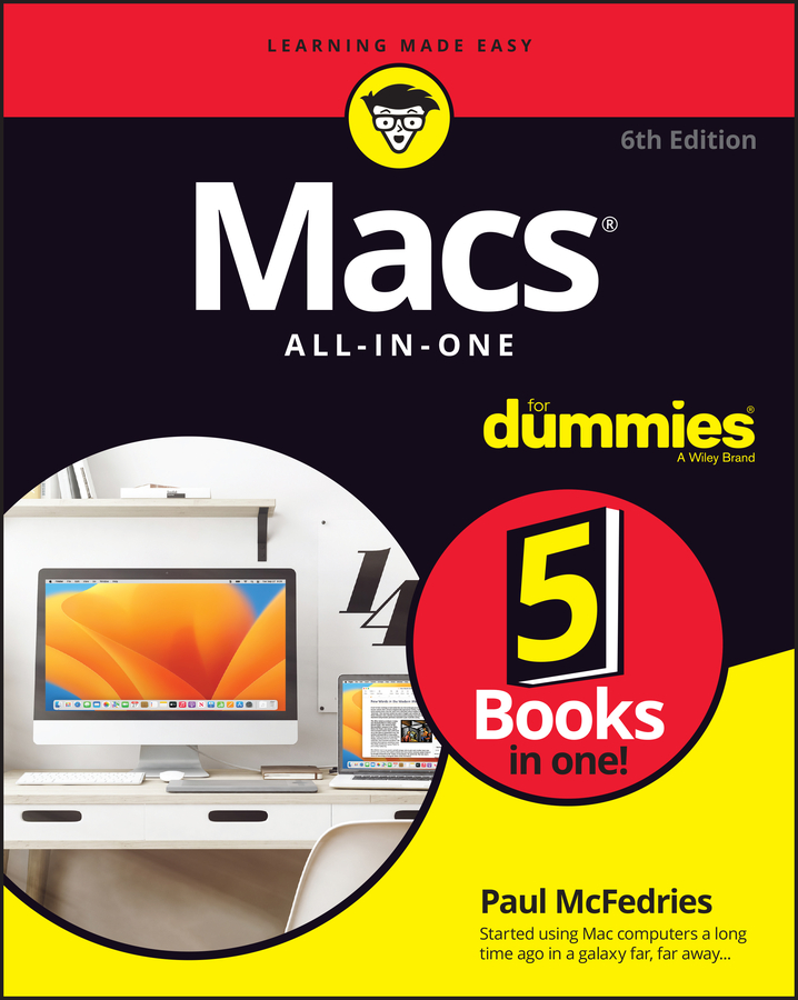 Macs All-in-One For Dummies book cover