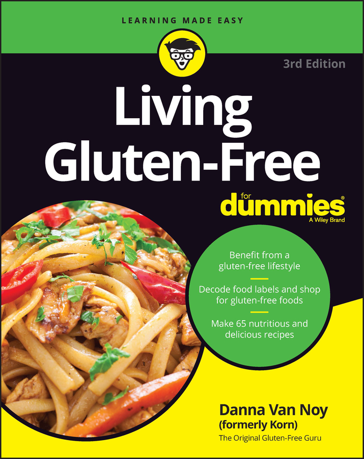 Living Gluten-Free For Dummies, 3rd Edition book cover