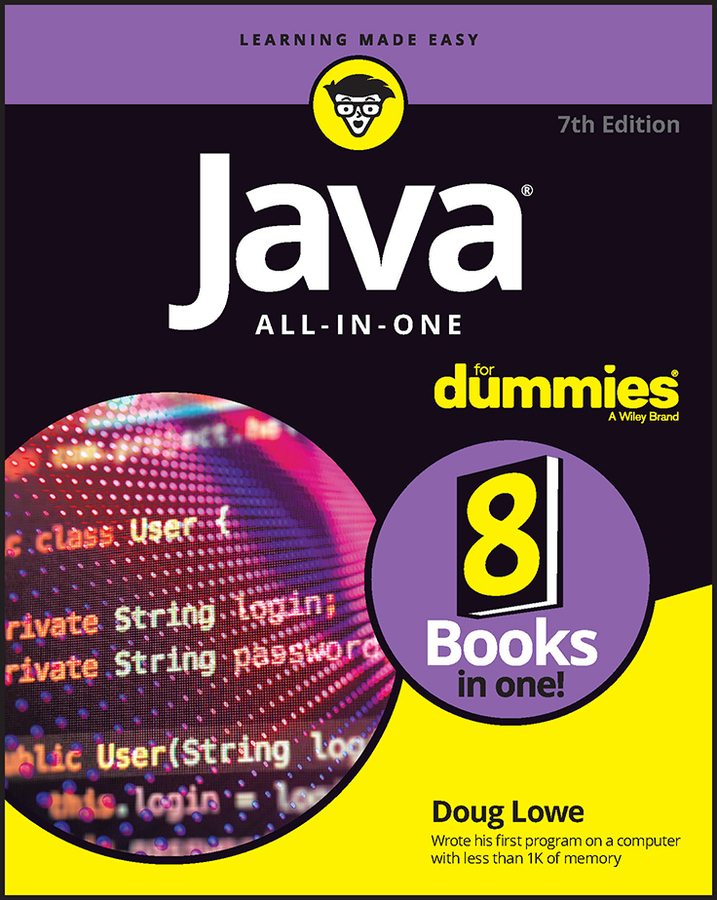Java All-in-One For Dummies book cover