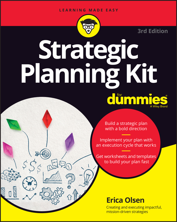 Strategic Planning Kit For Dummies book cover
