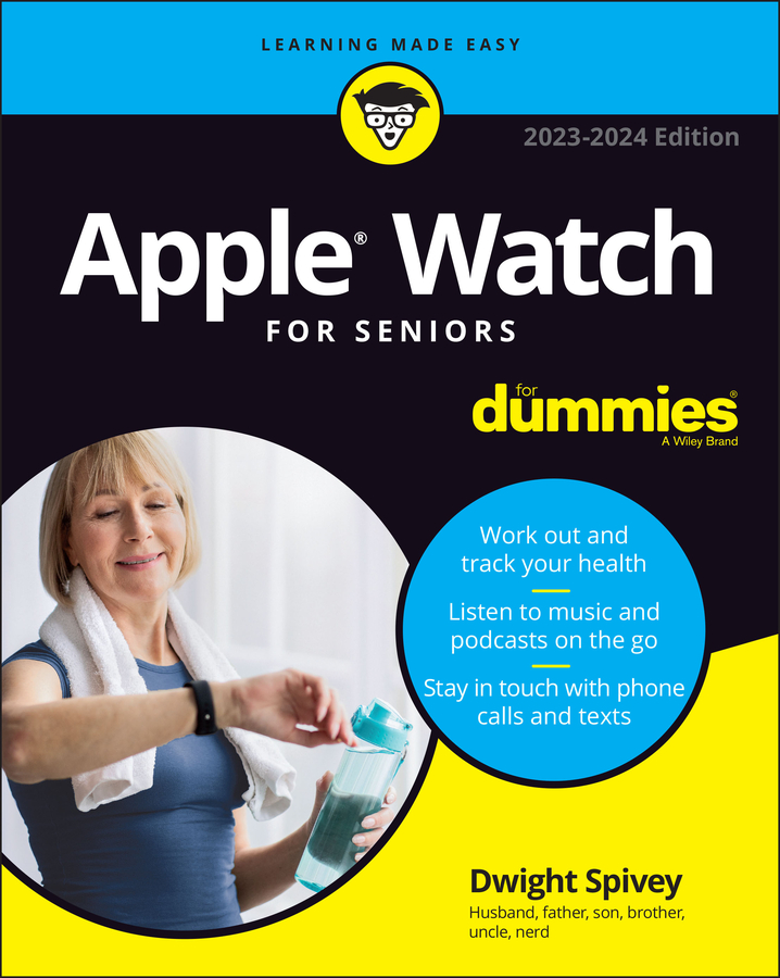 Apple Watch For Seniors For Dummies book cover