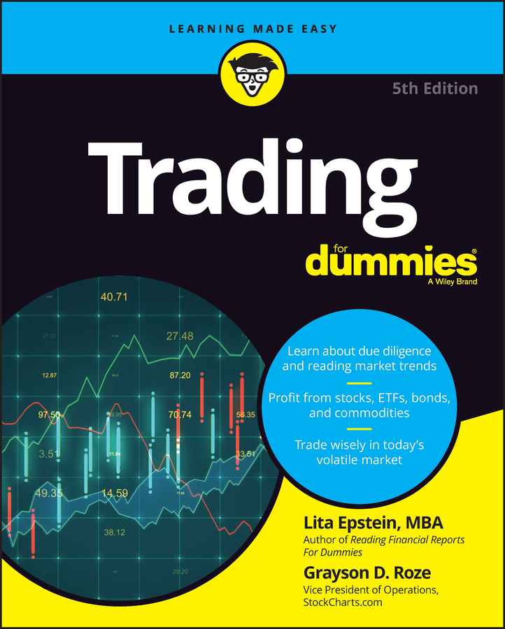 Trading For Dummies book cover