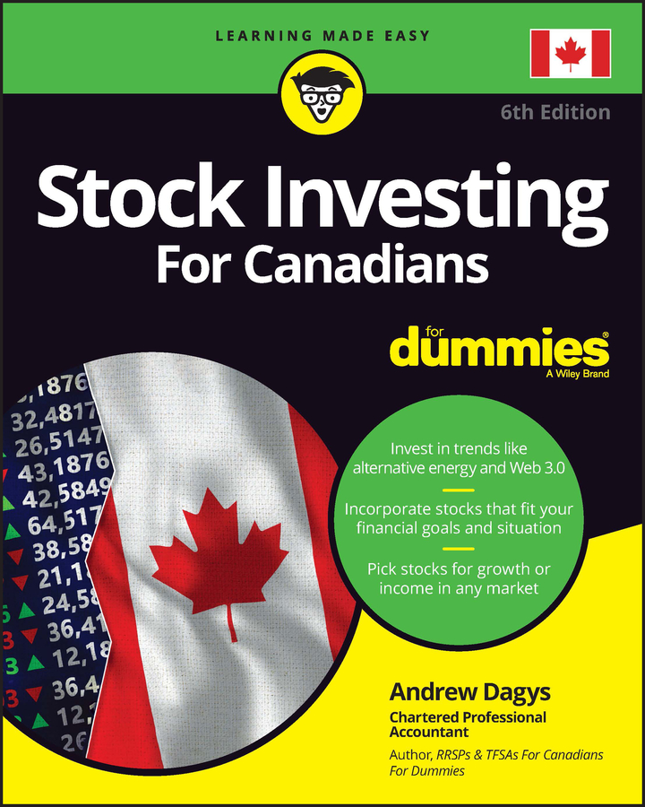 Stock Investing For Canadians For Dummies, 6th Edition book cover