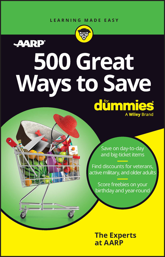 500 Great Ways to Save For Dummies book cover