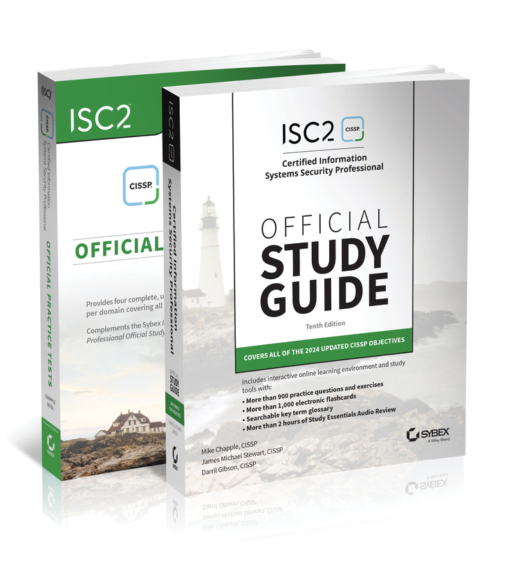 Picture of ISC2 CISSP Certified Information Systems Security Professional Official Study Guide & Practice Tests Bundle