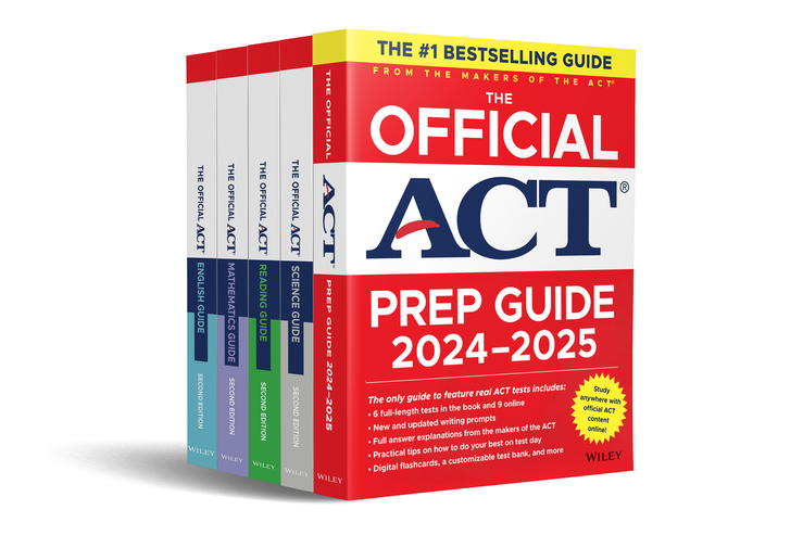 Picture of The Official ACT Prep & Subject Guides 2024-2025 Complete Set