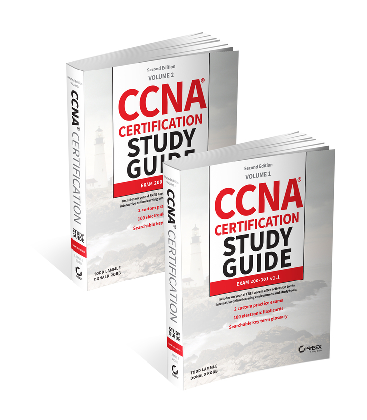 Picture of CCNA Certification Study Guide Volume 1 and Volume 2 Set