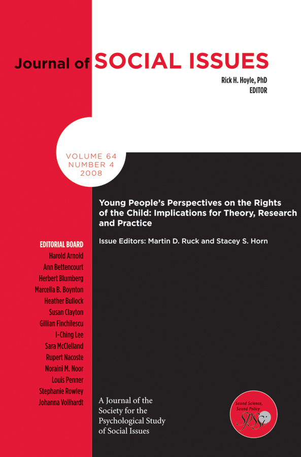 Picture of Young Peoples Perspectives on the Rights of the Child
