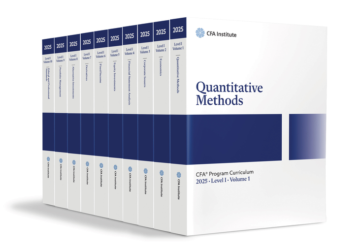 Picture of 2025 CFA Program Curriculum Level I Box Set